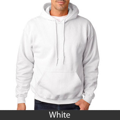 Delta Upsilon Hooded Sweatshirt - Gildan 18500 - TWILL