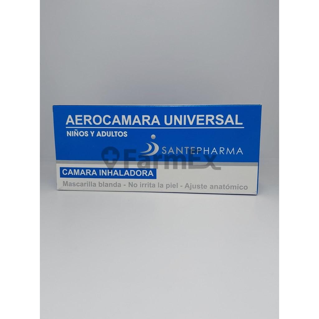 Aerocámara Universal Niños y Adultos Cámara Inhaladora.