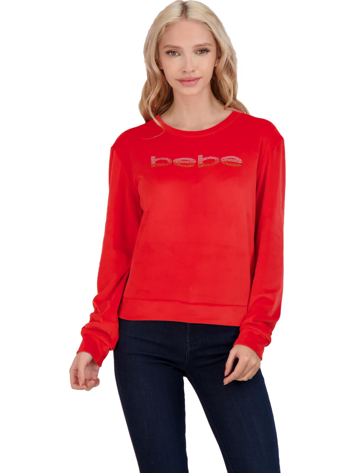 Womens Velour Comfy Sweatshirt