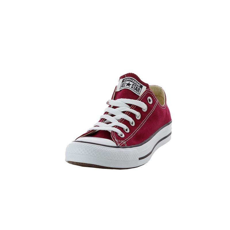 Baskets Ct All Star Canvas Ox - Bordeaux - Mixte