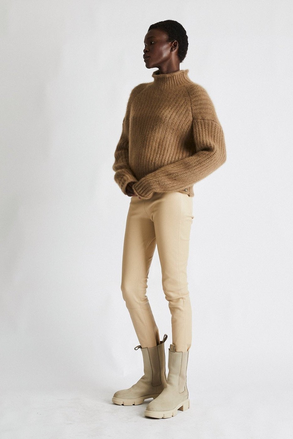 + Beryll Carole Cashmere Sweater | Driftwood