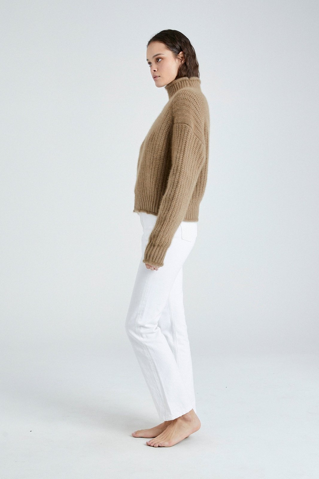 + Beryll Carole Cashmere Sweater | Driftwood