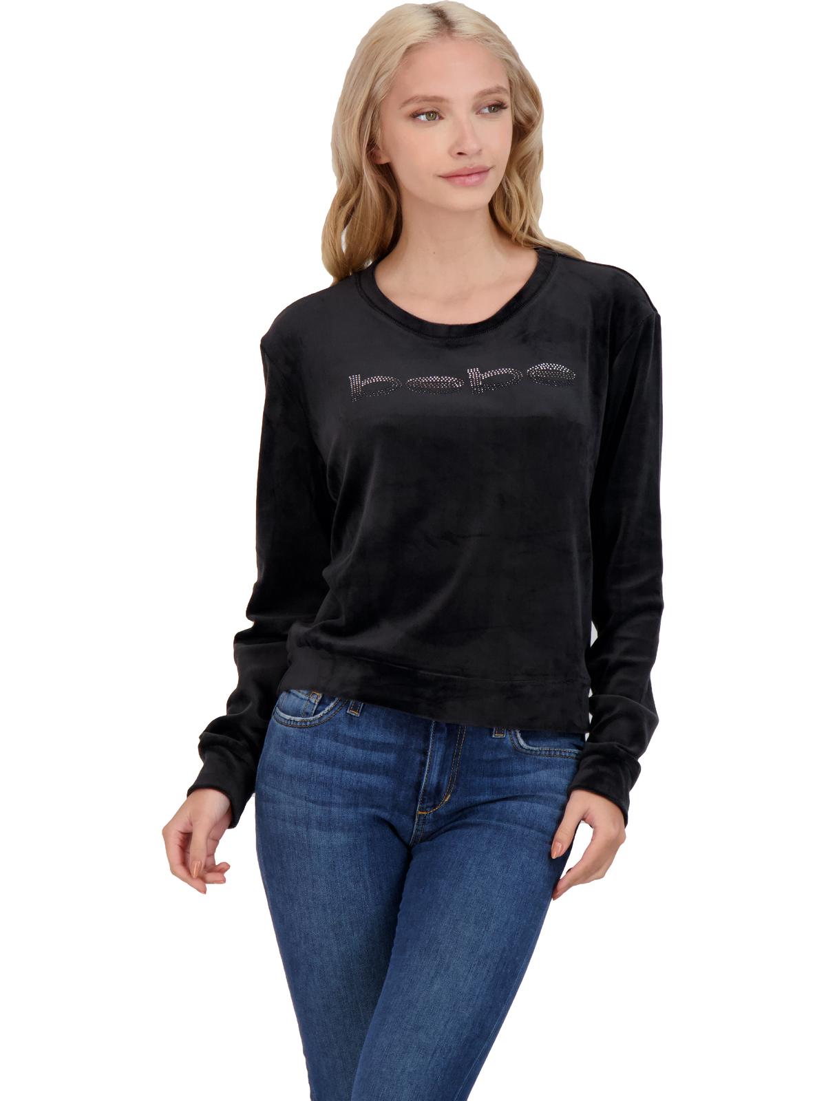 Womens Velour Comfy Sweatshirt