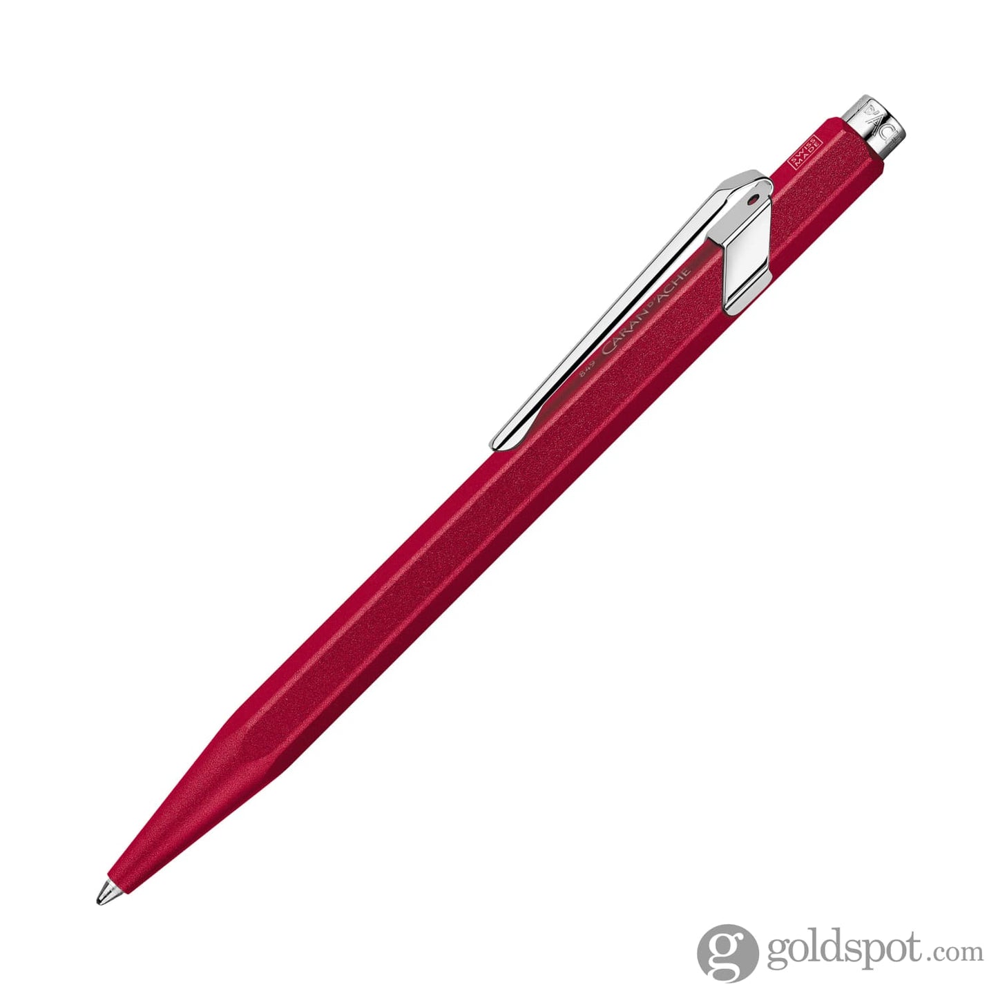 Caran d'Ache 849 COLORMAT-X Ballpoint Pen in Red