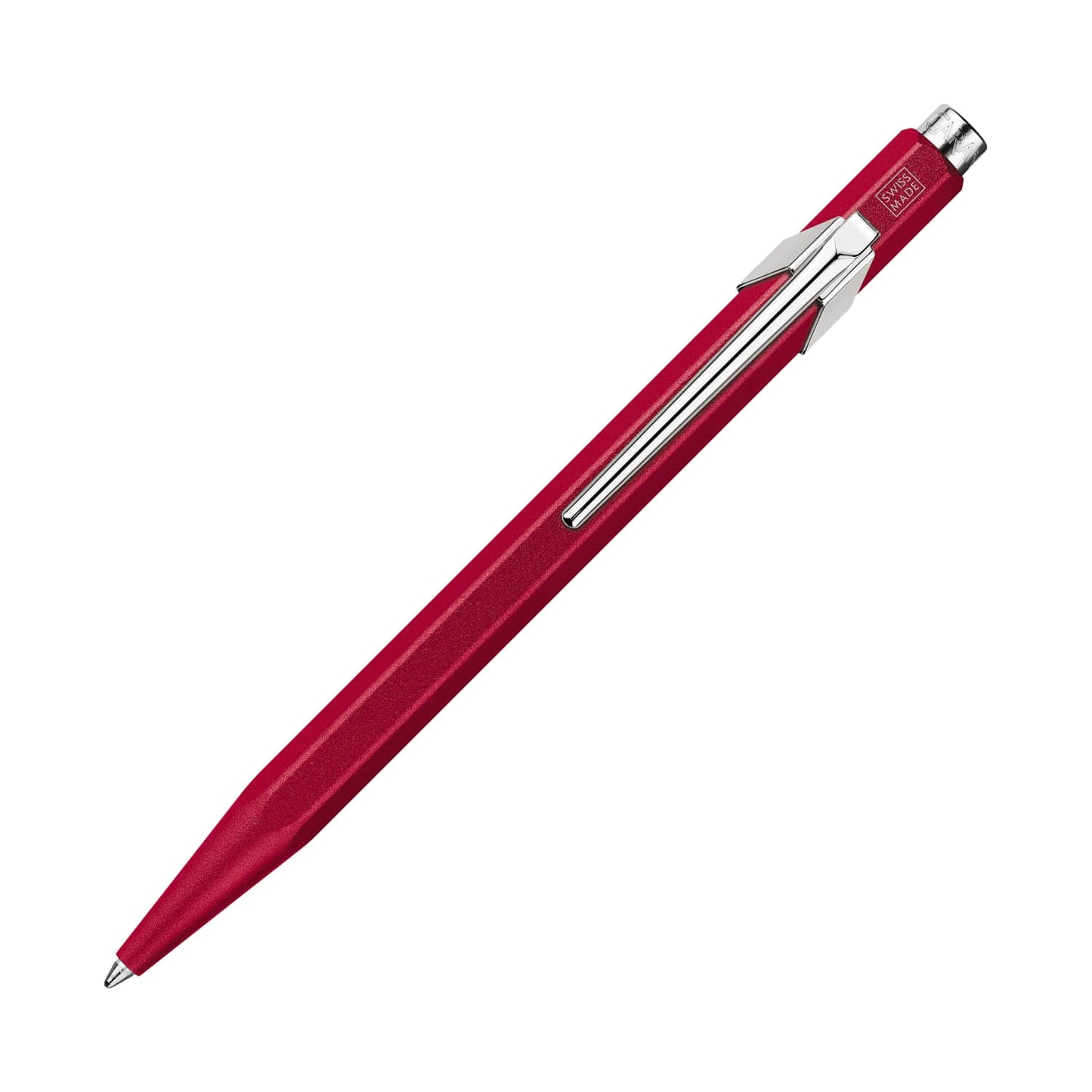 Caran d'Ache 849 COLORMAT-X Ballpoint Pen in Red