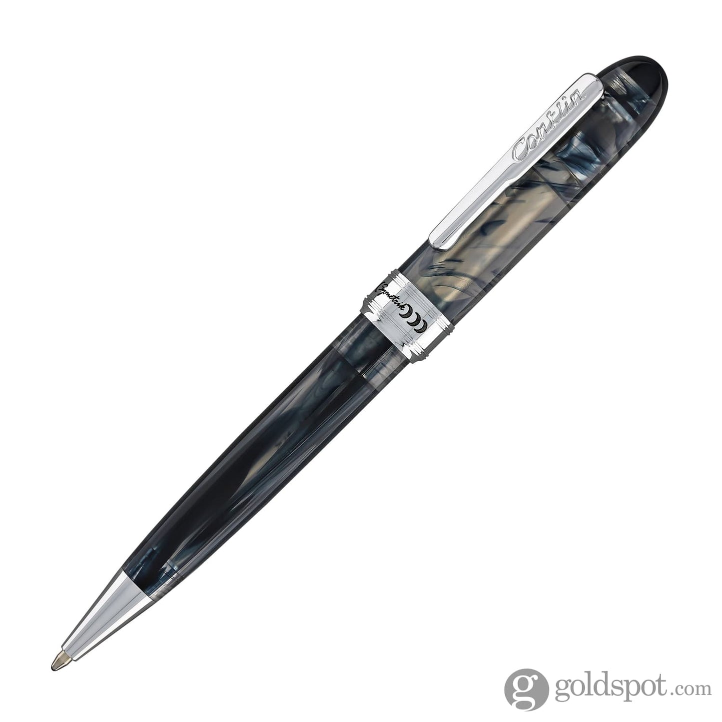 Conklin Symetrik Ballpoint Pen in Blue Supernova