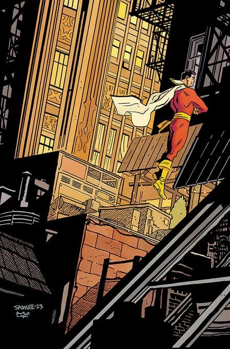 SHAZAM #7 CVR C CHRIS SAMNEE CARD STOCK VAR