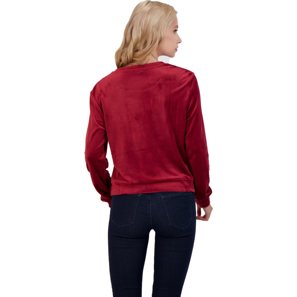 Womens Velour Comfy Sweatshirt