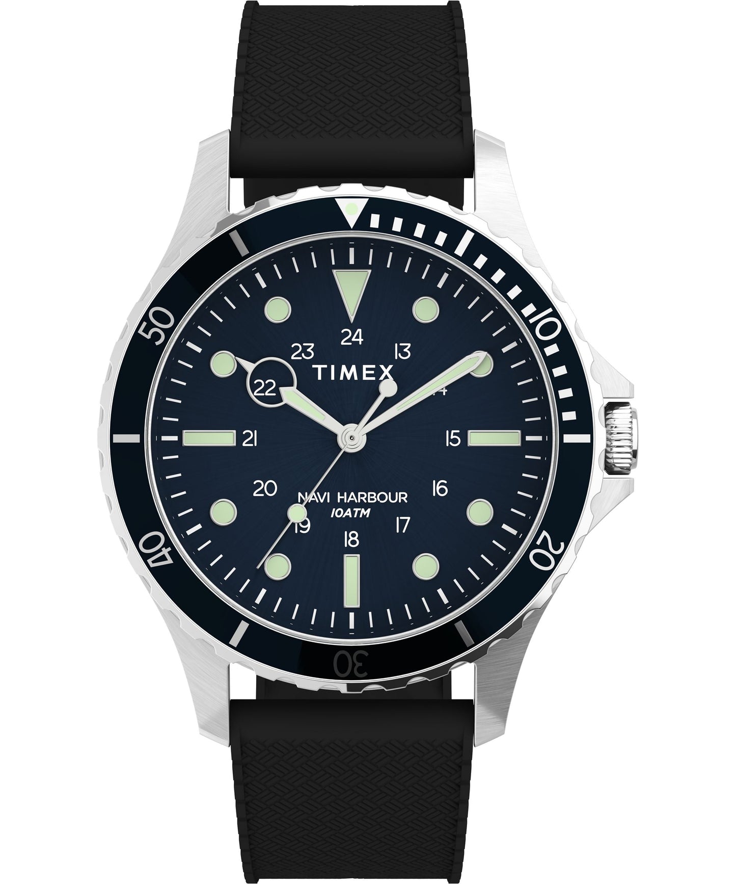 Timex Men's 41mm Rubber Watch TW2U55700VQ