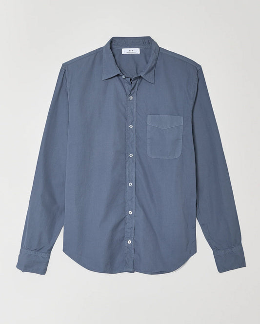 POPLIN STANDARD SHIRT / WAVE