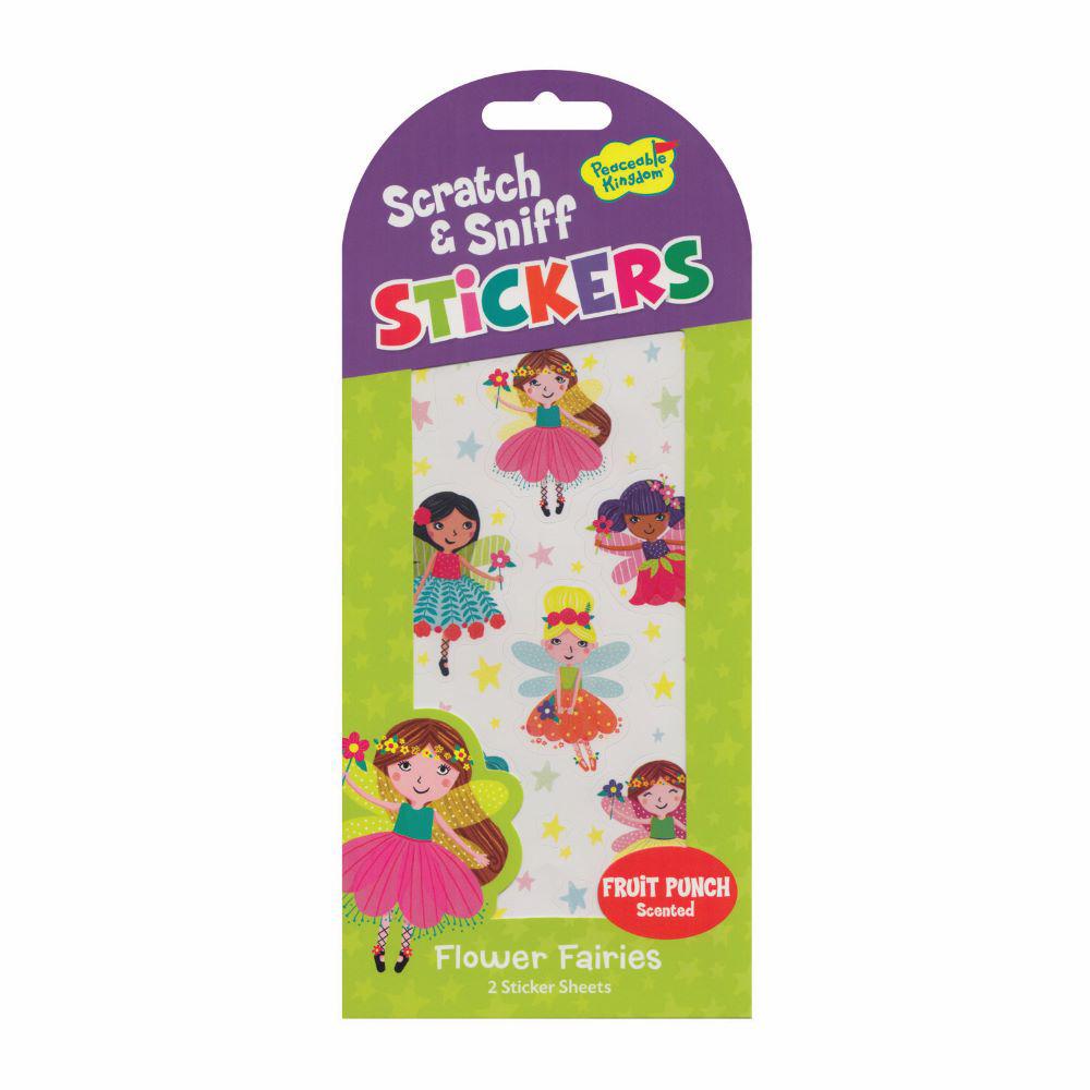 Scratch and Sniff Sticker Packs - Flower Fairies