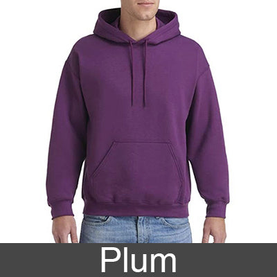 Delta Upsilon Hooded Sweatshirt - Gildan 18500 - TWILL