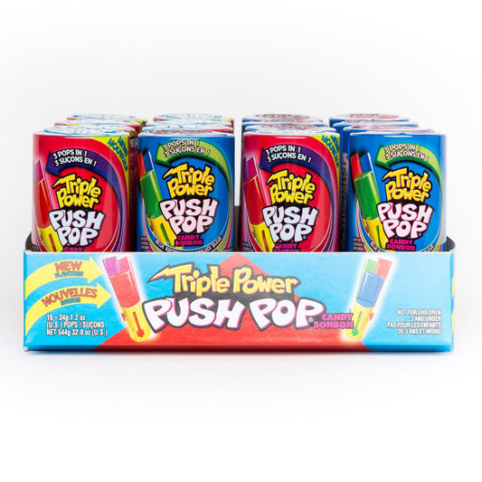 Triple Power Push Pop, assortment, 1 Count