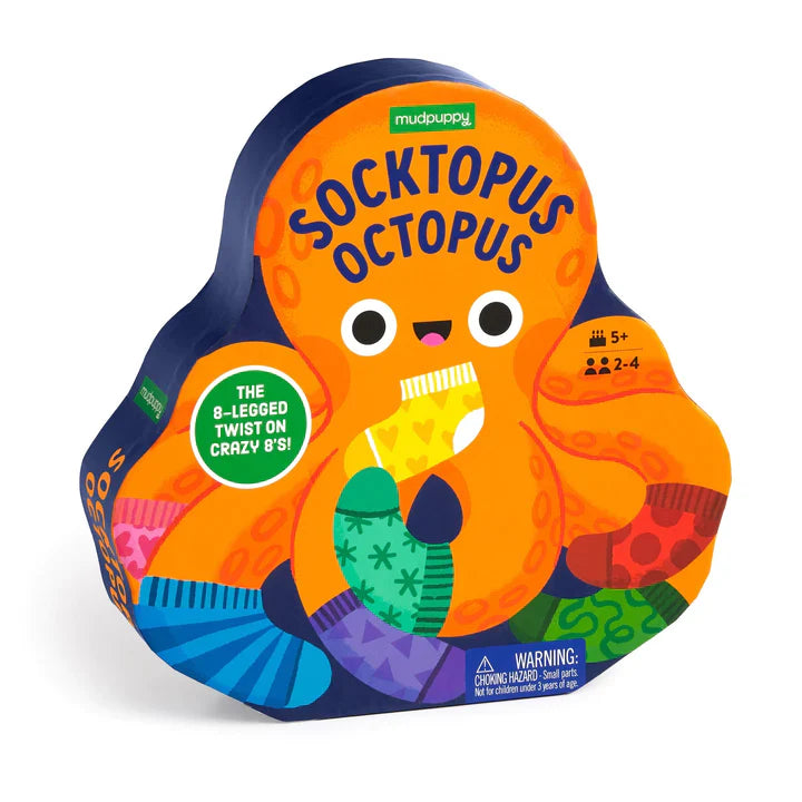 Socktopus Octopus - The 8-Legged Twist on Crazy 8's