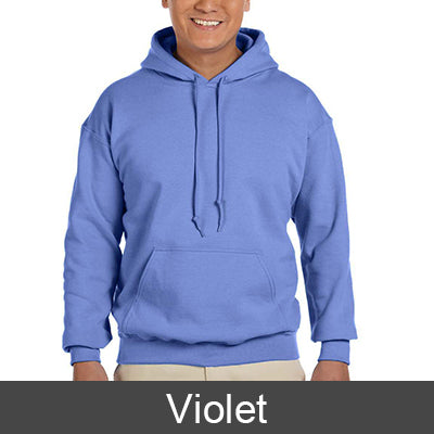 Delta Upsilon Hooded Sweatshirt - Gildan 18500 - TWILL